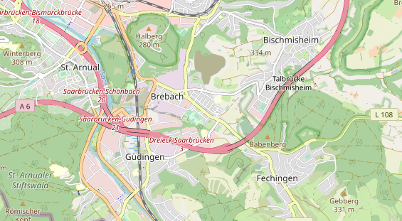 physical therapy on map