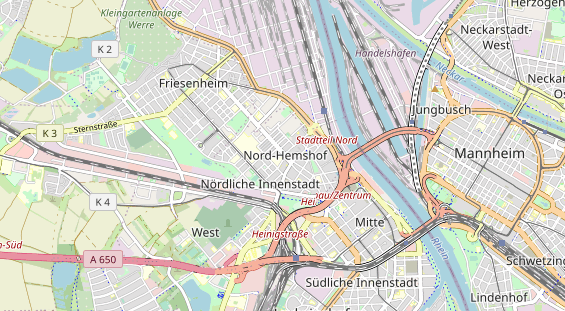 physical therapy on map