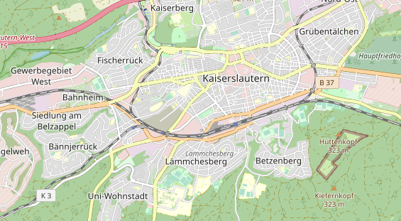 physical therapy on map