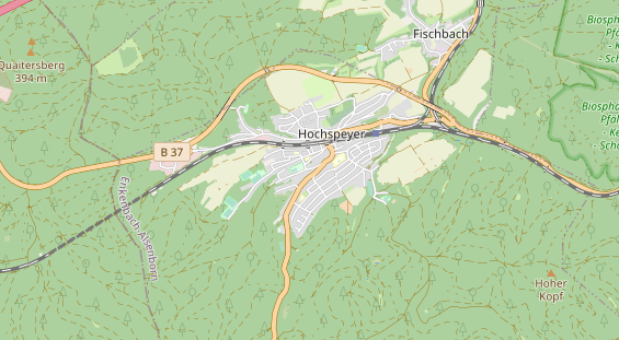 physical therapy on map