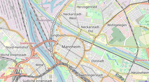 physical therapy on map