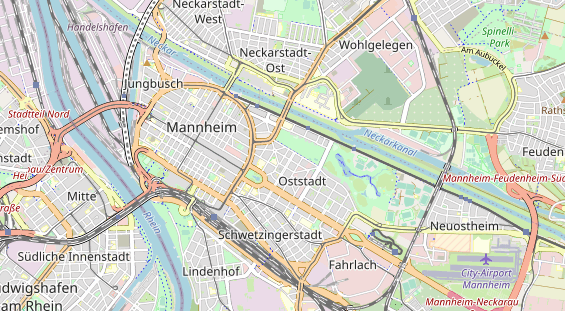 physical therapy on map