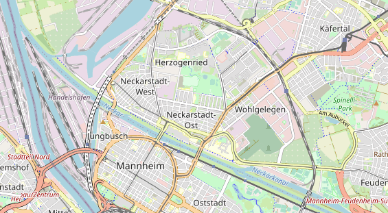 physical therapy on map