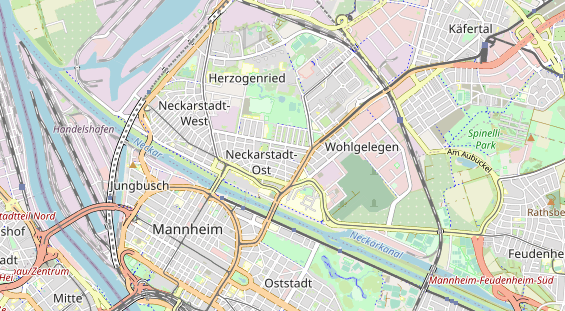 physical therapy on map