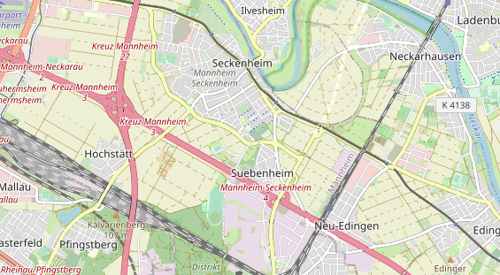 physical therapy on map