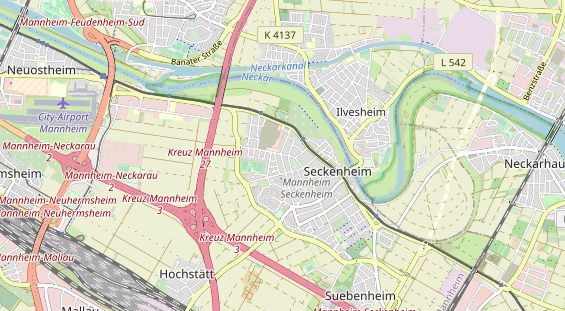 physical therapy on map