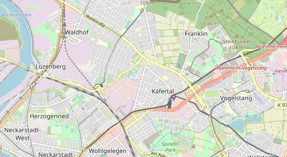 physical therapy on map