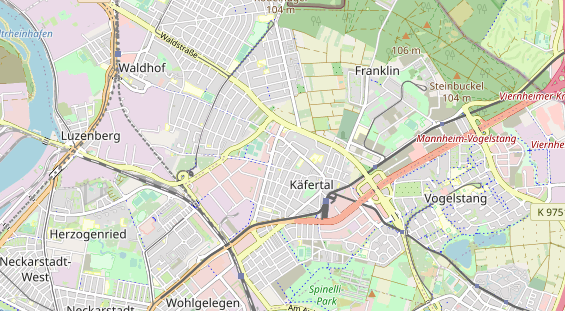 physical therapy on map