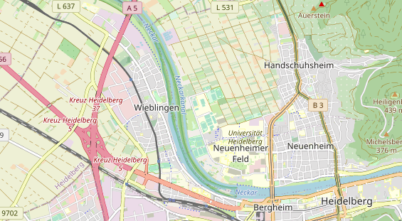 physical therapy on map