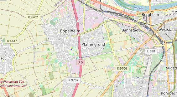 physical therapy on map