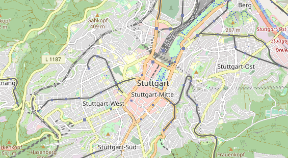 physical therapy on map