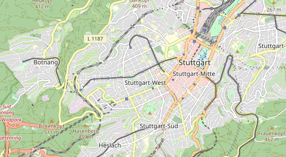 physical therapy on map