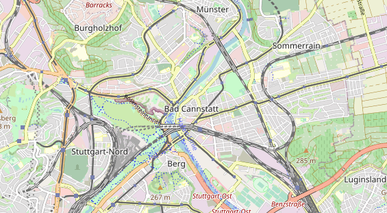 physical therapy on map