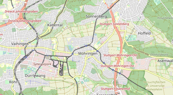 physical therapy on map