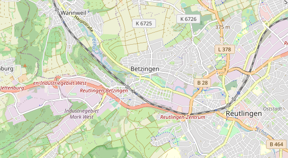 physical therapy on map