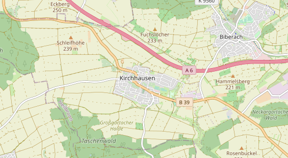 physical therapy on map