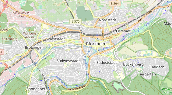 physical therapy on map