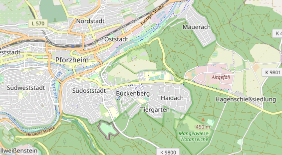 physical therapy on map