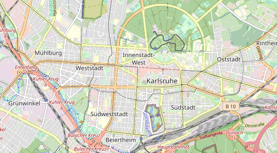 physical therapy on map