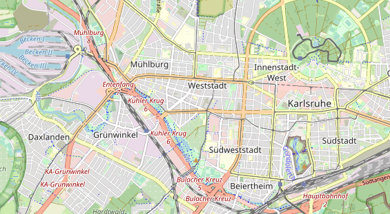 physical therapy on map