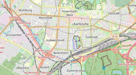 physical therapy on map