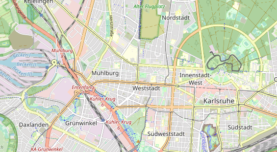 physical therapy on map