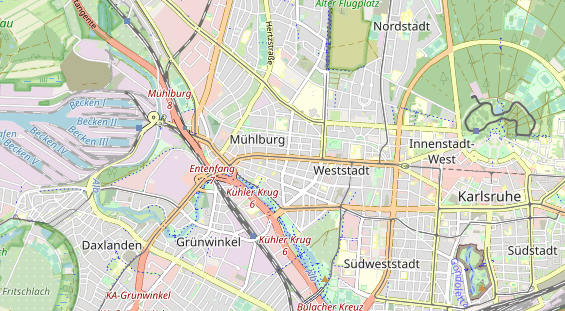 physical therapy on map
