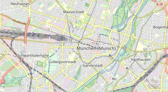 physical therapy on map