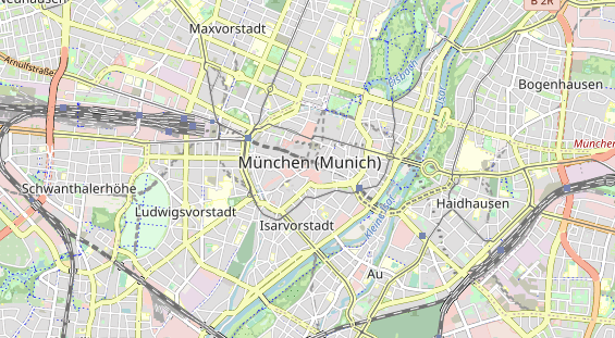 physical therapy on map