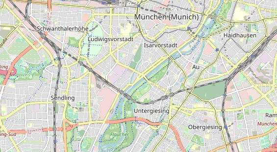 physical therapy on map