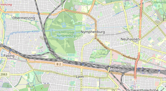 physical therapy on map