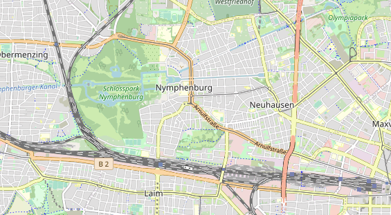 physical therapy on map