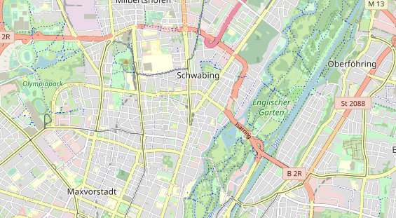 physical therapy on map