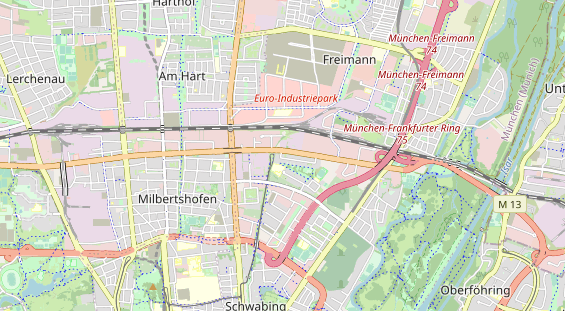 physical therapy on map