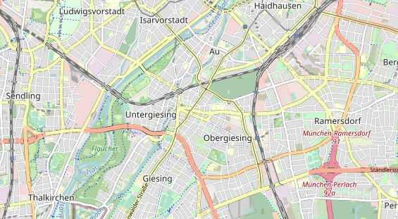 physical therapy on map