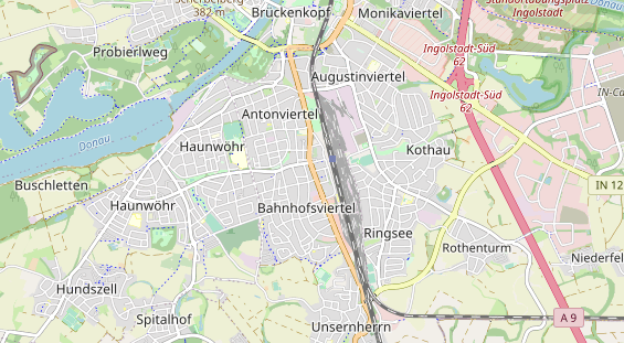 physical therapy on map