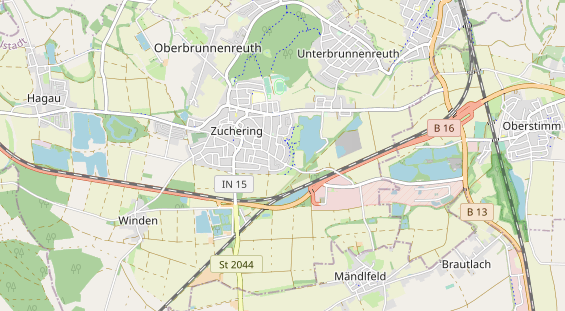 physical therapy on map