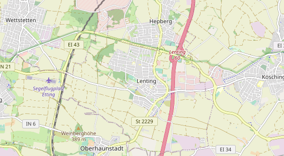 physical therapy on map