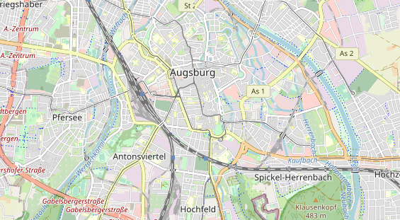 physical therapy on map