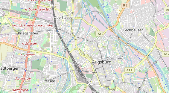 physical therapy on map