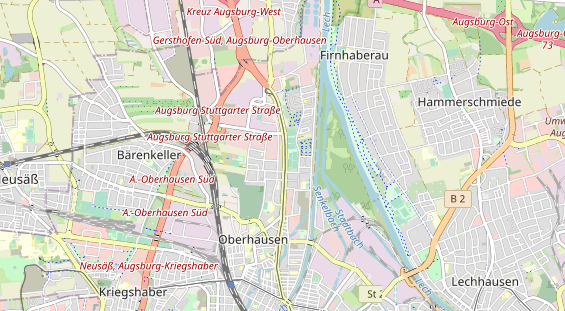 physical therapy on map