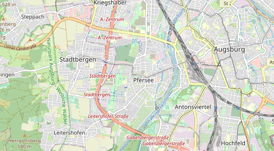 physical therapy on map