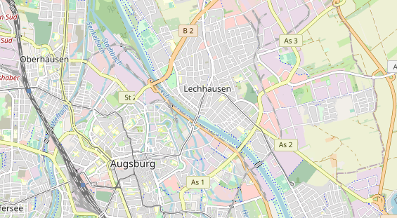 physical therapy on map