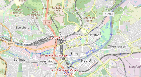 physical therapy on map