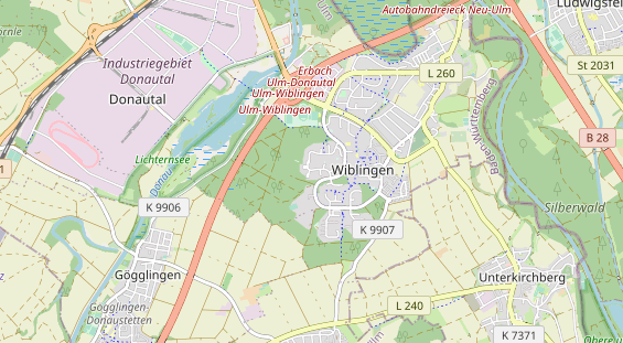 physical therapy on map