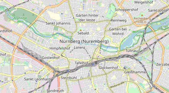physical therapy on map
