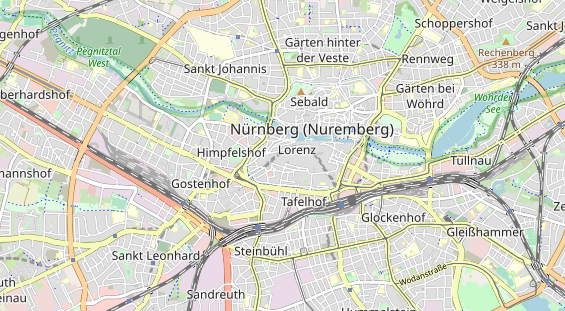 physical therapy on map