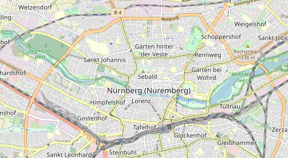 physical therapy on map