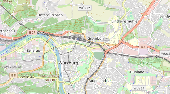 physical therapy on map