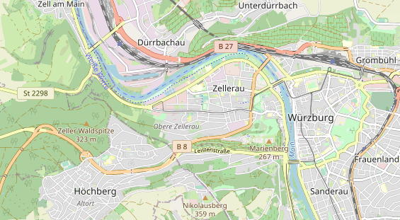 physical therapy on map
